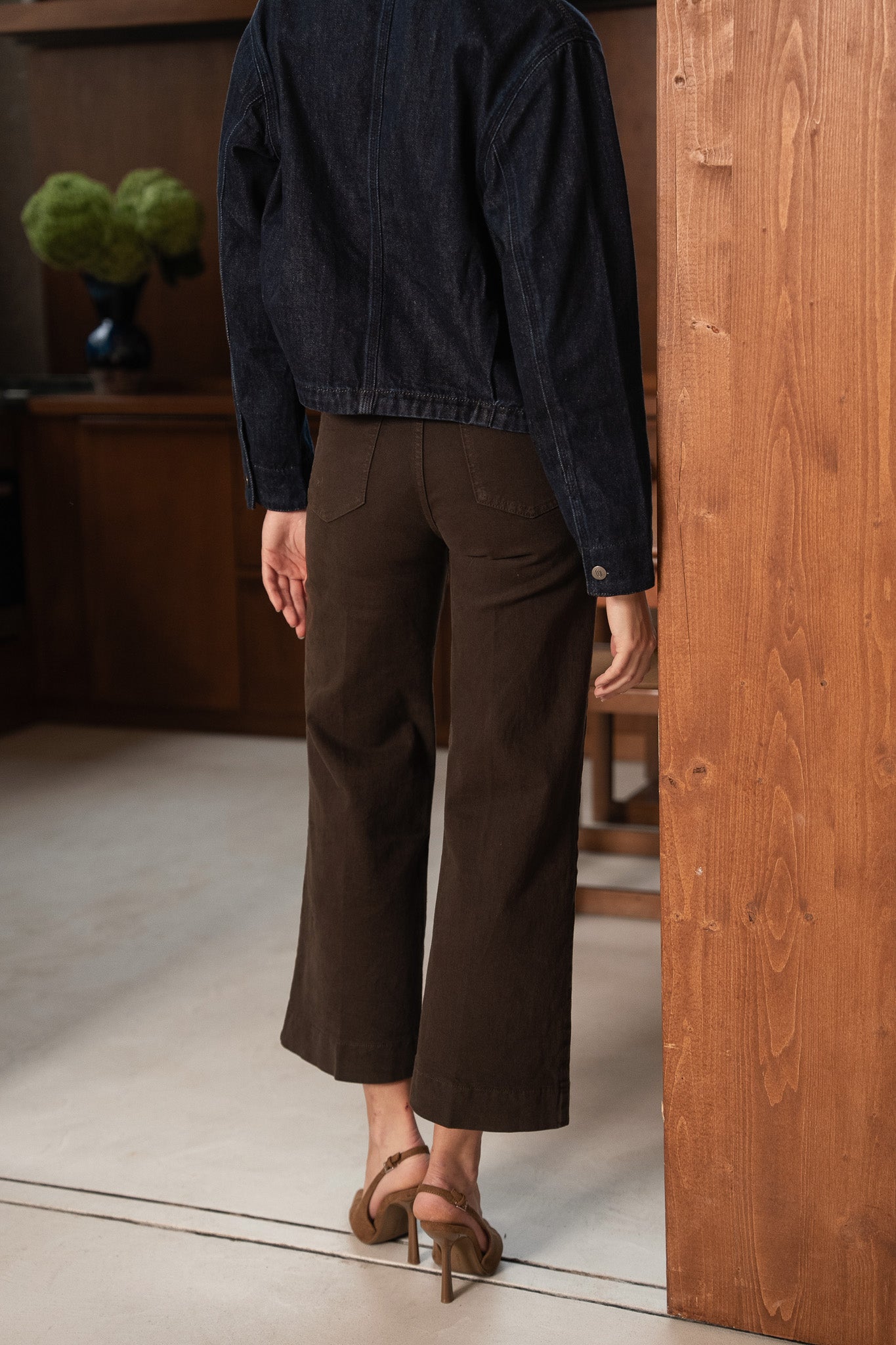 Jean Vienna - denim chocolat - Oraije Paris