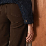 Jean Vienna - denim chocolat - Oraije Paris