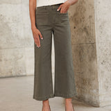 Jean Violette - denim kaki - Oraije Paris