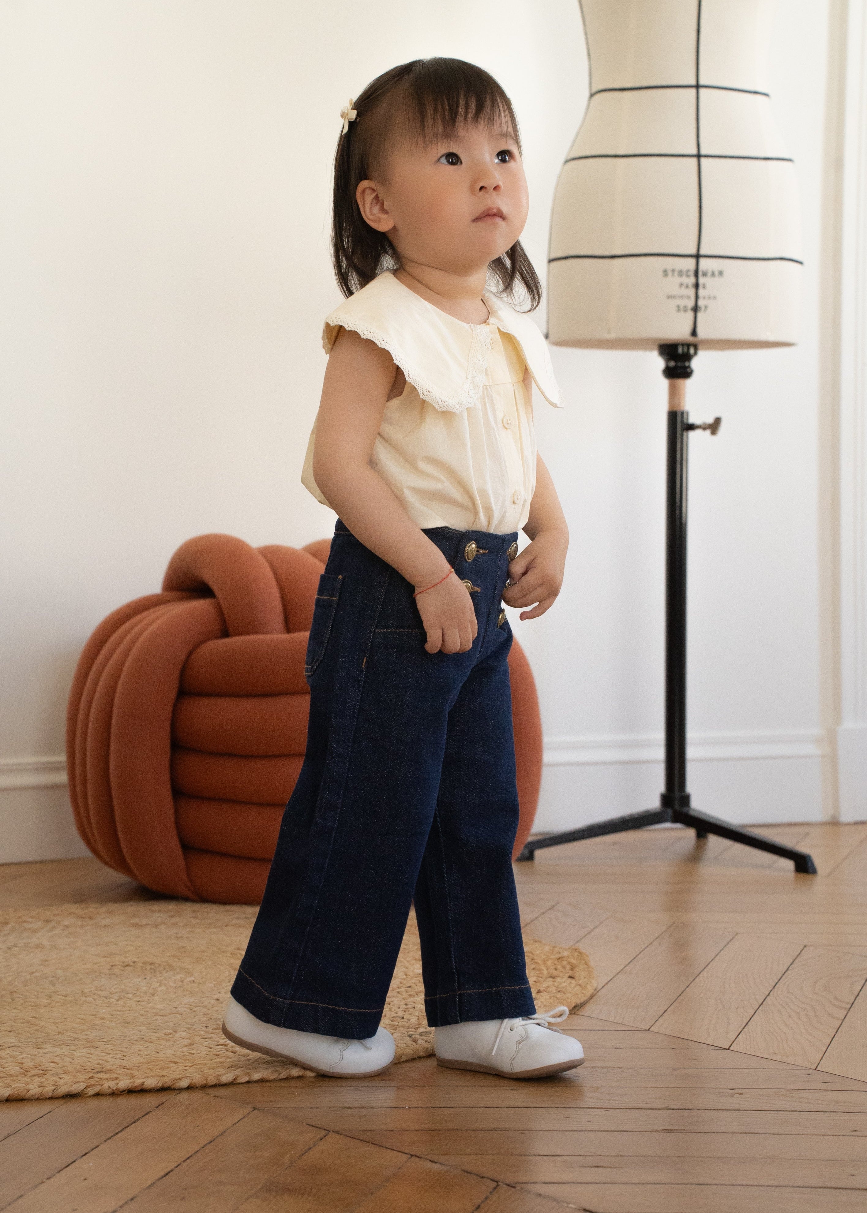 Jean Vittoria - denim brut - Oraije Paris