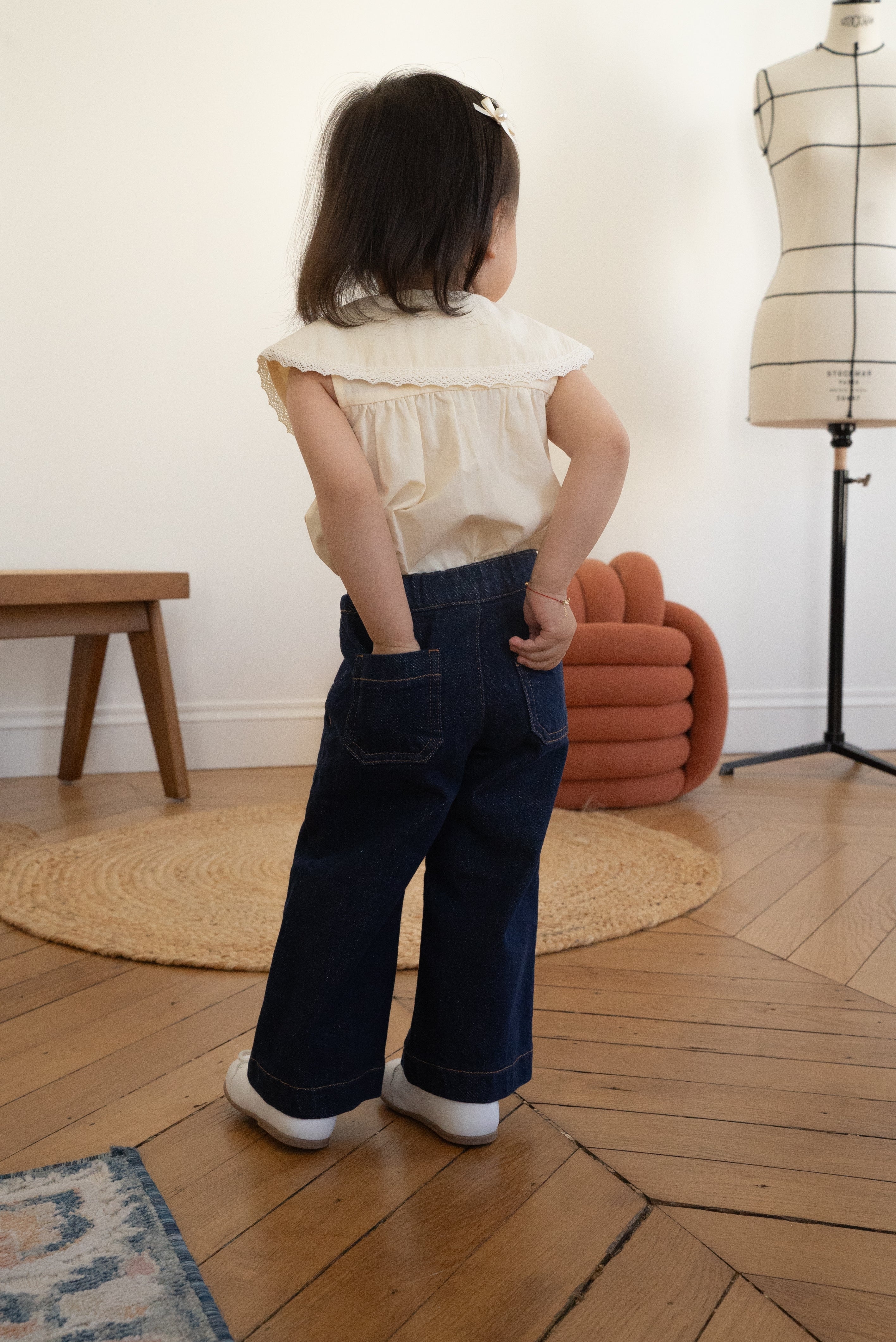 Jean Vittoria - denim brut - Oraije Paris