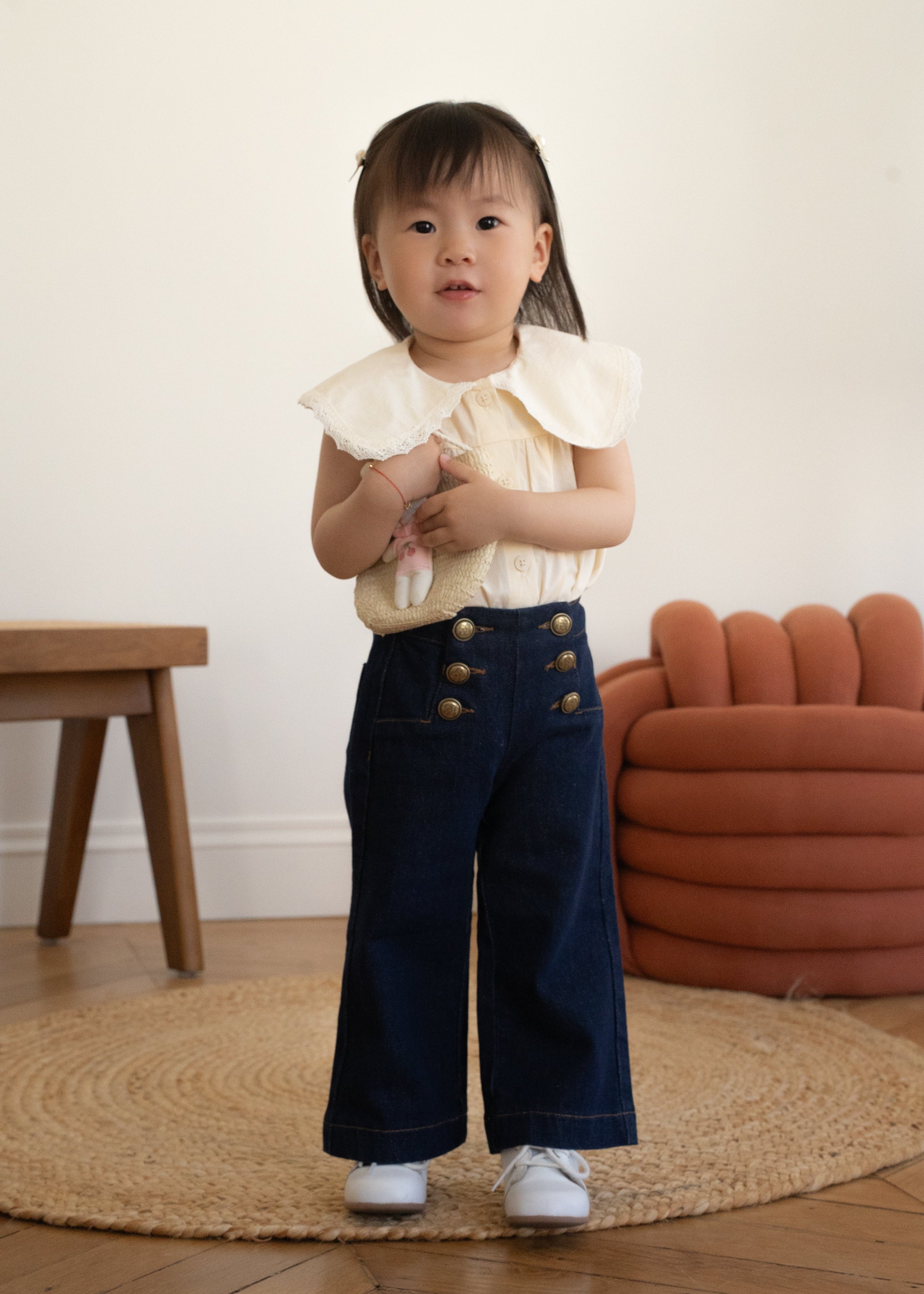 Jean Vittoria - denim brut - Oraije Paris