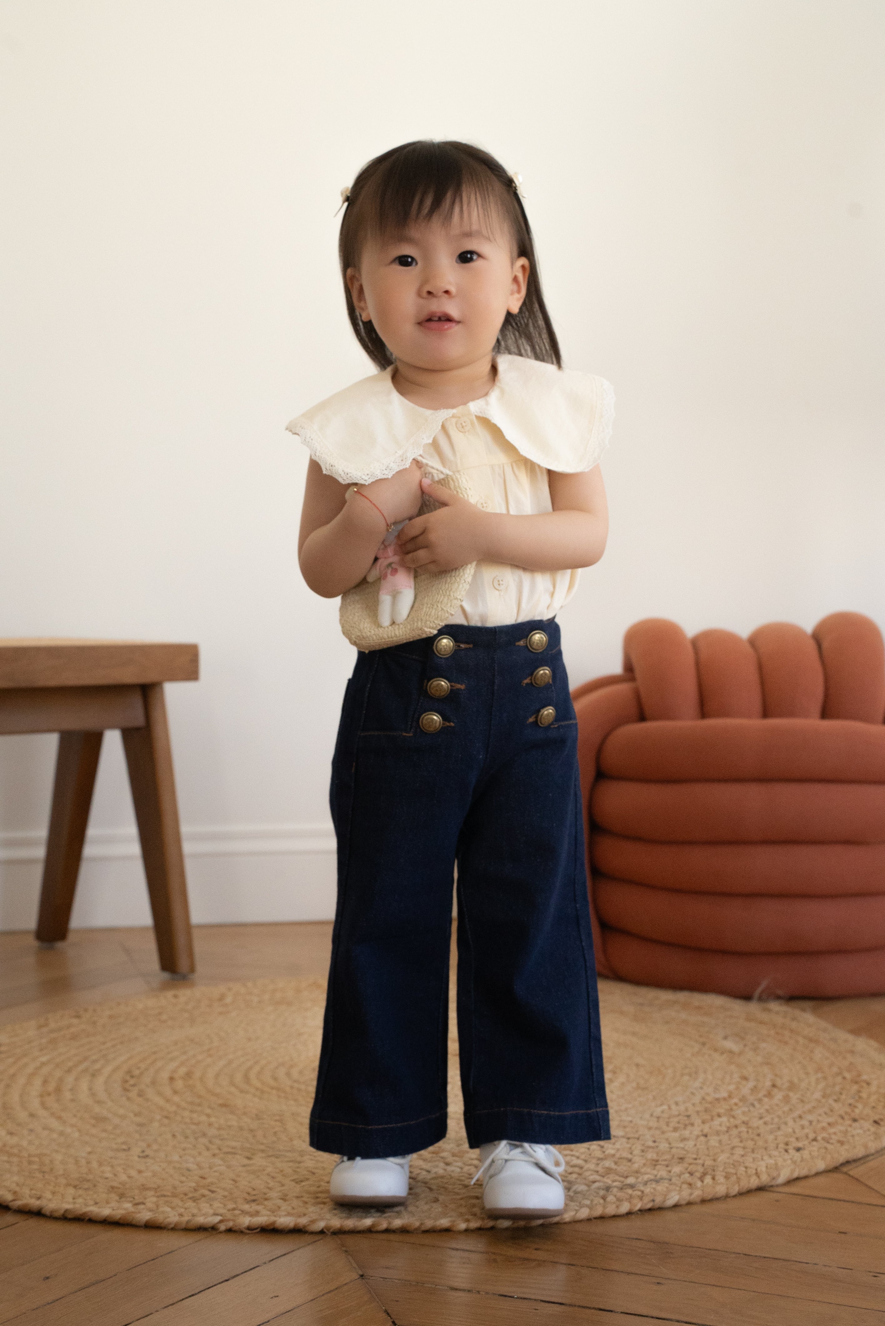 Jean Vittoria - denim brut - Oraije Paris