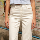 Jean Windy - denim blanc