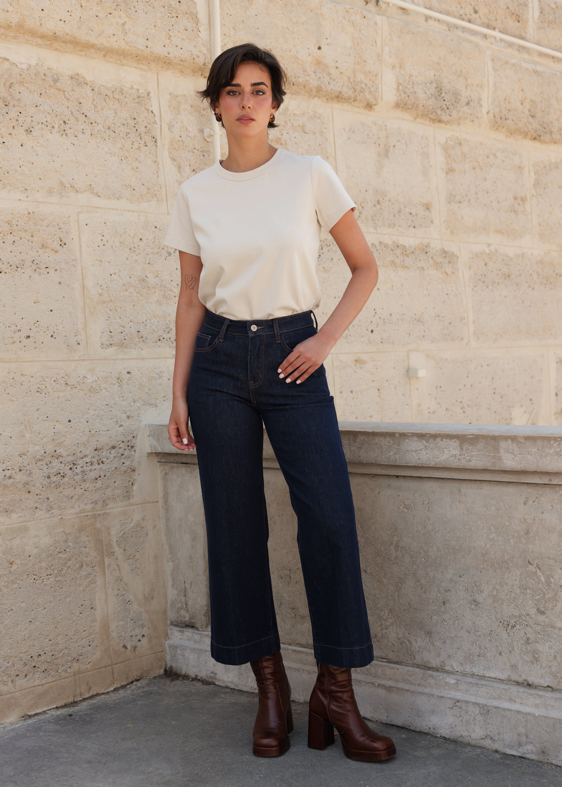 Jean Windy - denim brut - Oraije Paris