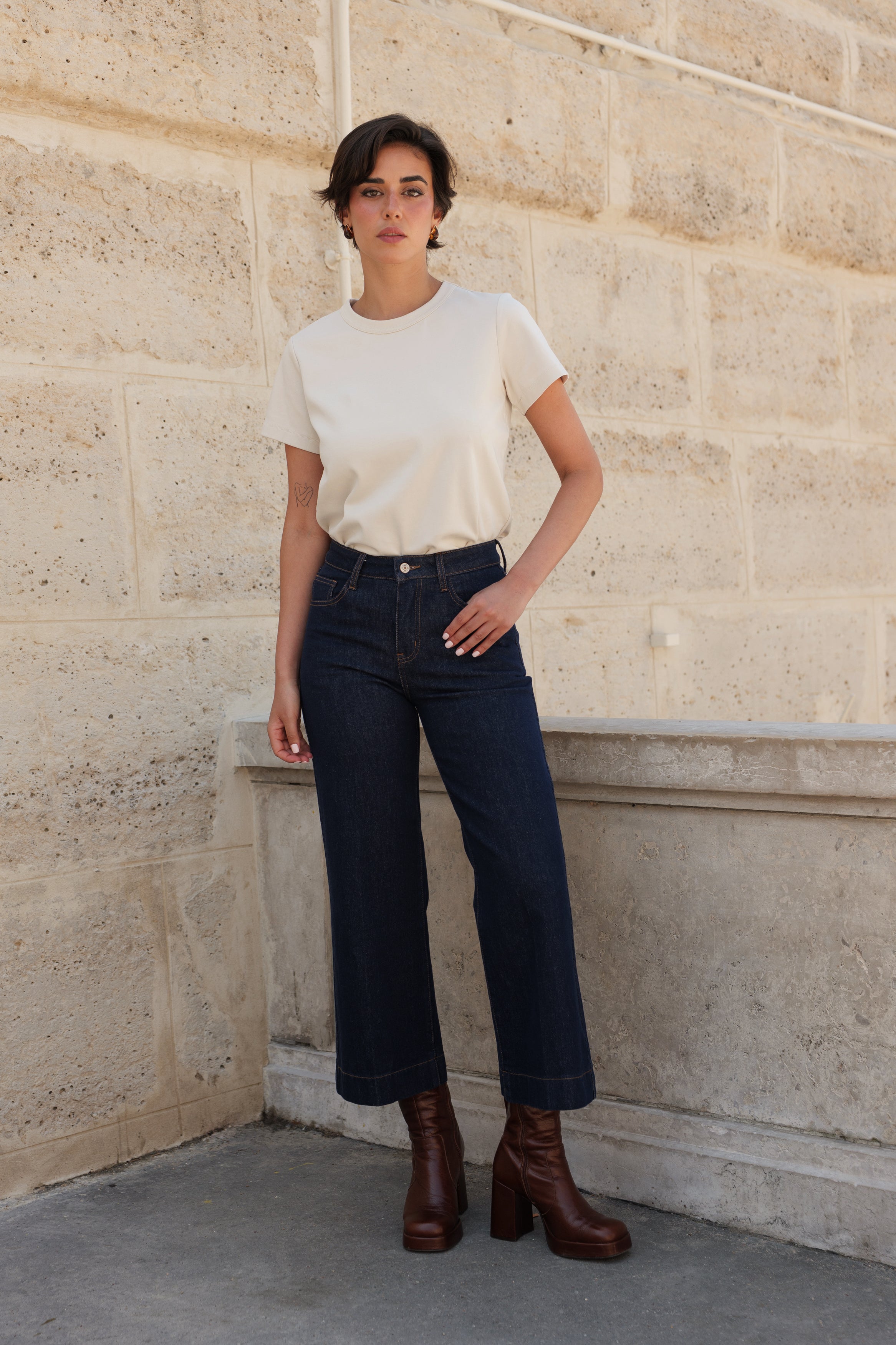 Jean Windy - denim brut - Oraije Paris