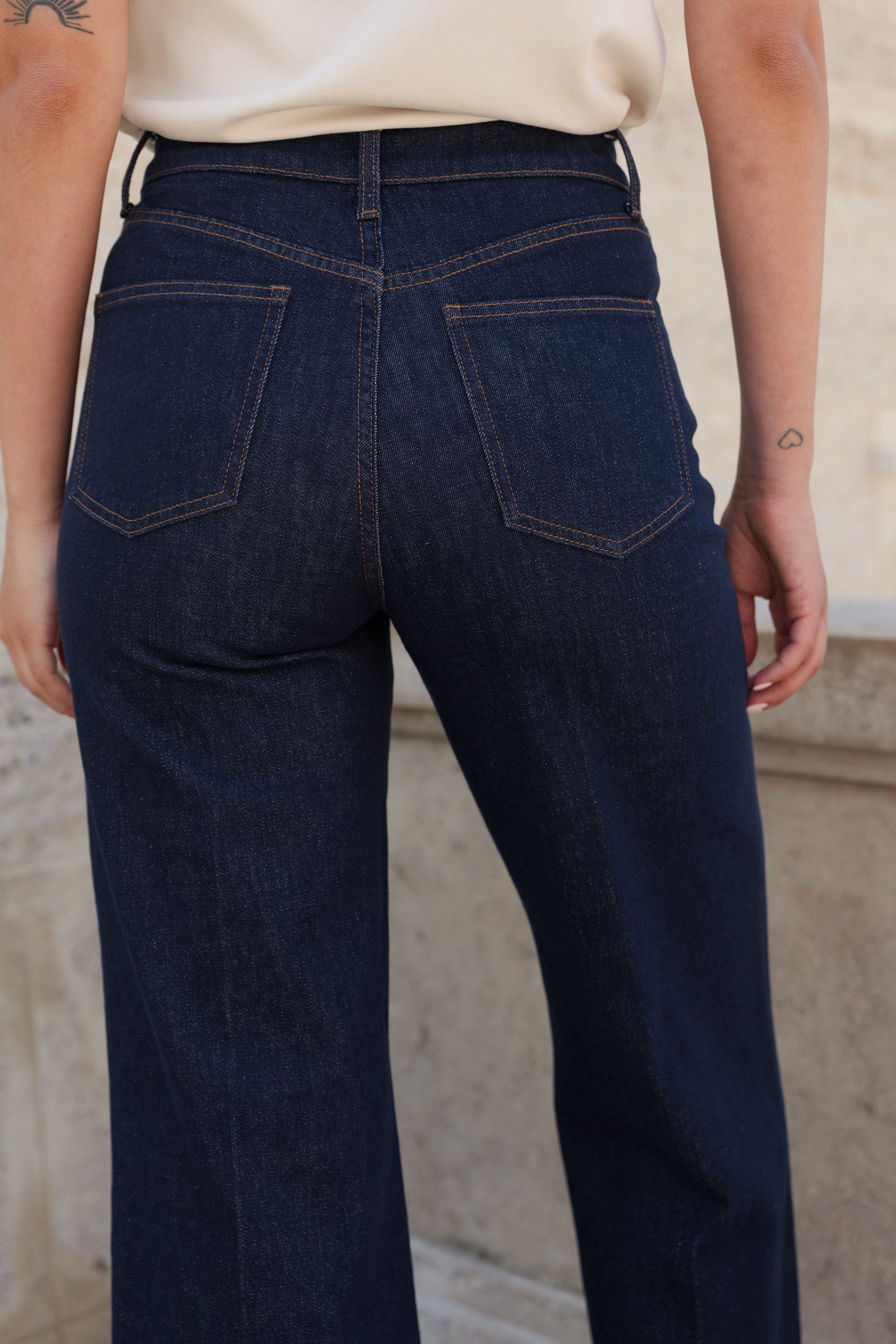 Jean Windy - denim brut - Oraije Paris