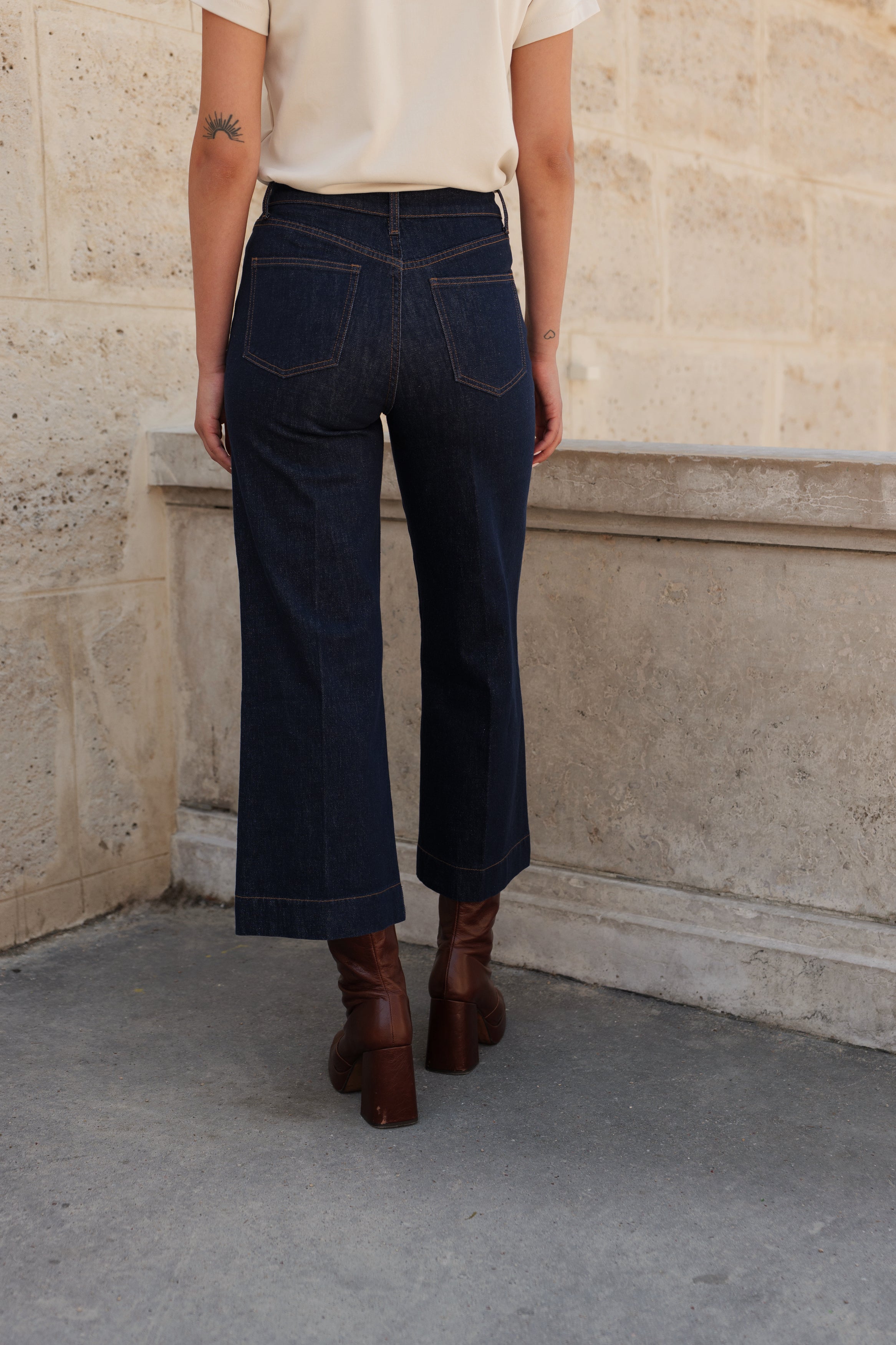 Jean Windy - denim brut - Oraije Paris