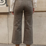 Jean Windy - denim kaki - Oraije Paris