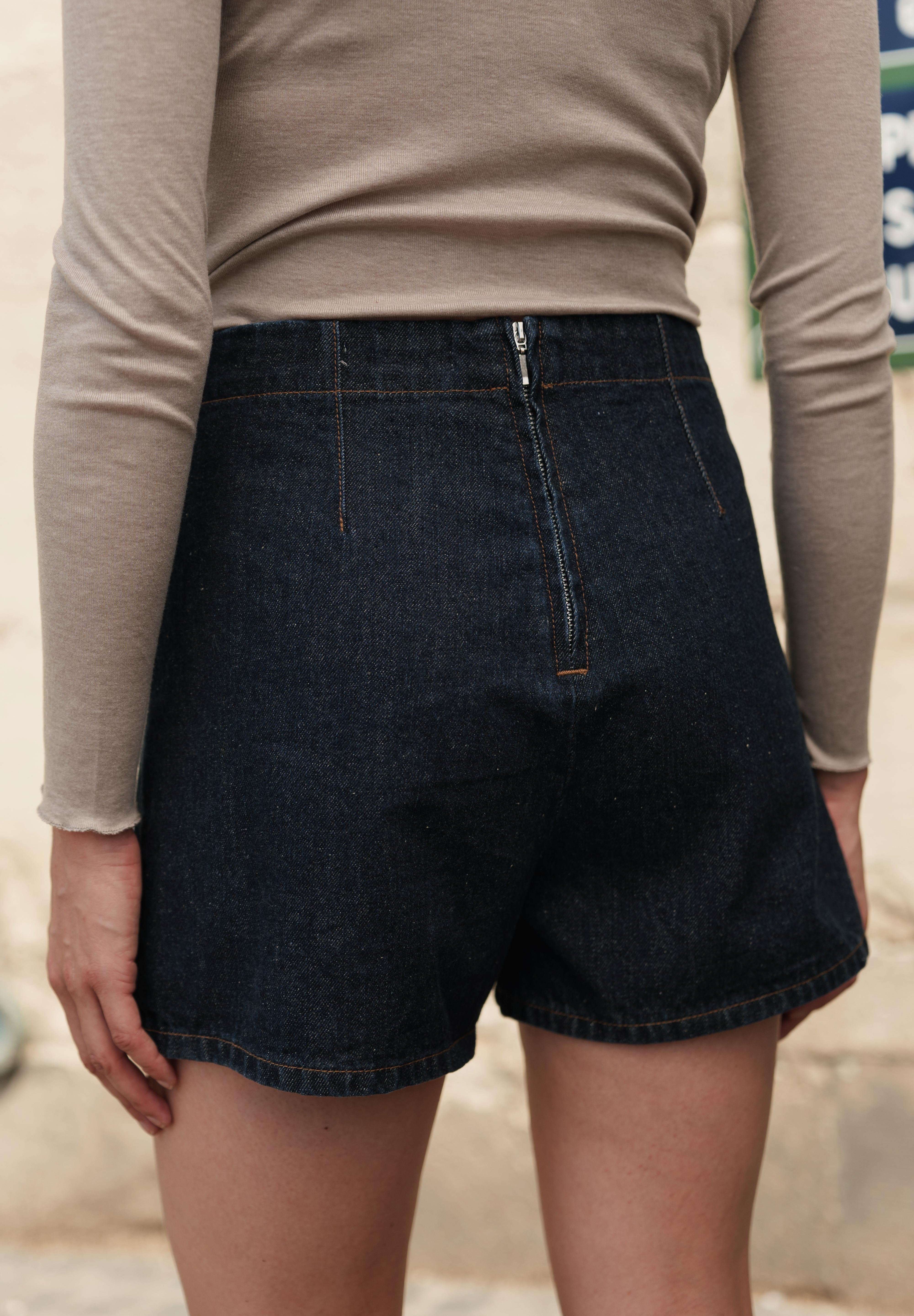 Jupe James - denim brut - Oraije Paris