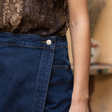 Jupe - short Jadene - denim brut