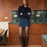 Jupe - short Jenna - denim brut