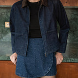 Jupe - short Jenna - denim brut