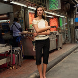 Pantacourt Capri - noir