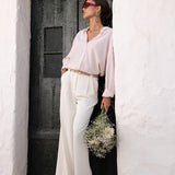 Pantalon Alba - blanc