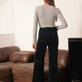 Pantalon Ava - velours marine