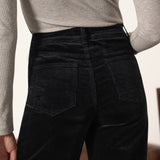 Pantalon Ava - velours marine