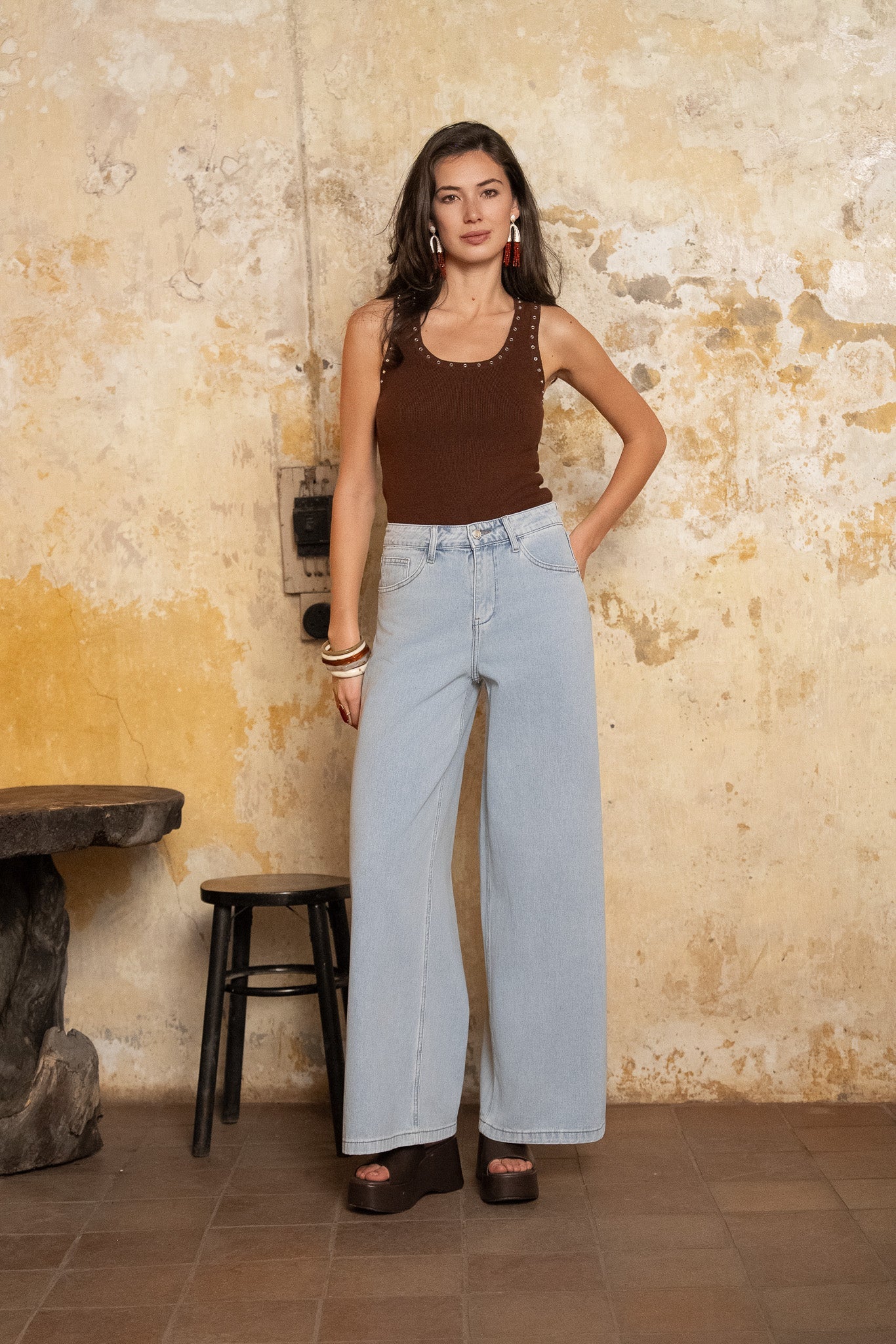 Pantalon Joy - bleu clair
