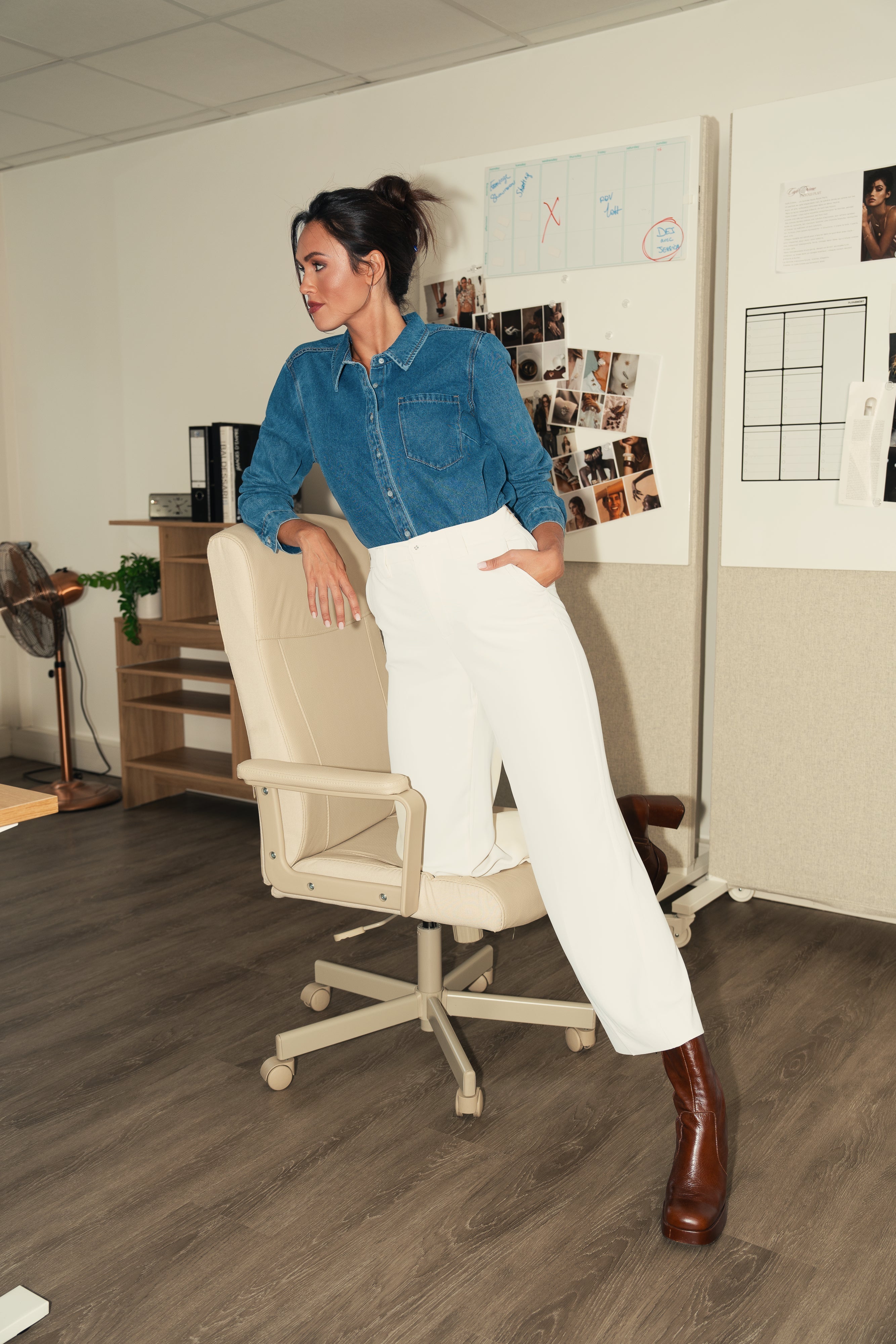 Pantalon Lou - blanc