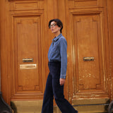 Pantalon Pedro - velours marine