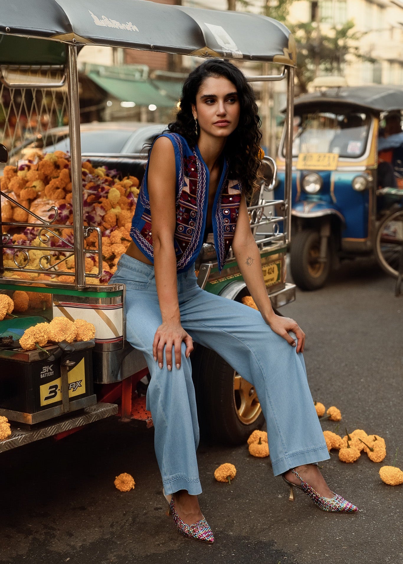 Pantalon Théa - bleu ciel