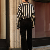 Pantalon Victorine - velours noir