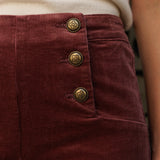 Pantalon Victorine - velours rose - Oraije Paris