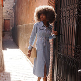 Robe Ophelie - denim clair