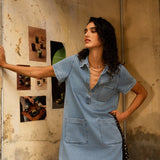 Robe Ricci - denim stone