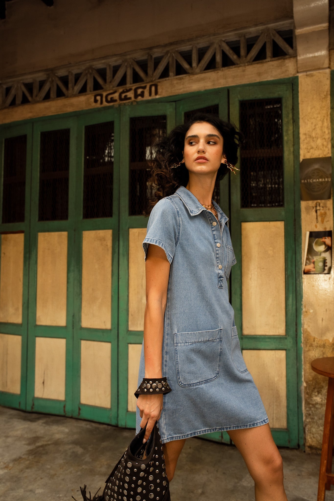 Robe Ricci - denim stone