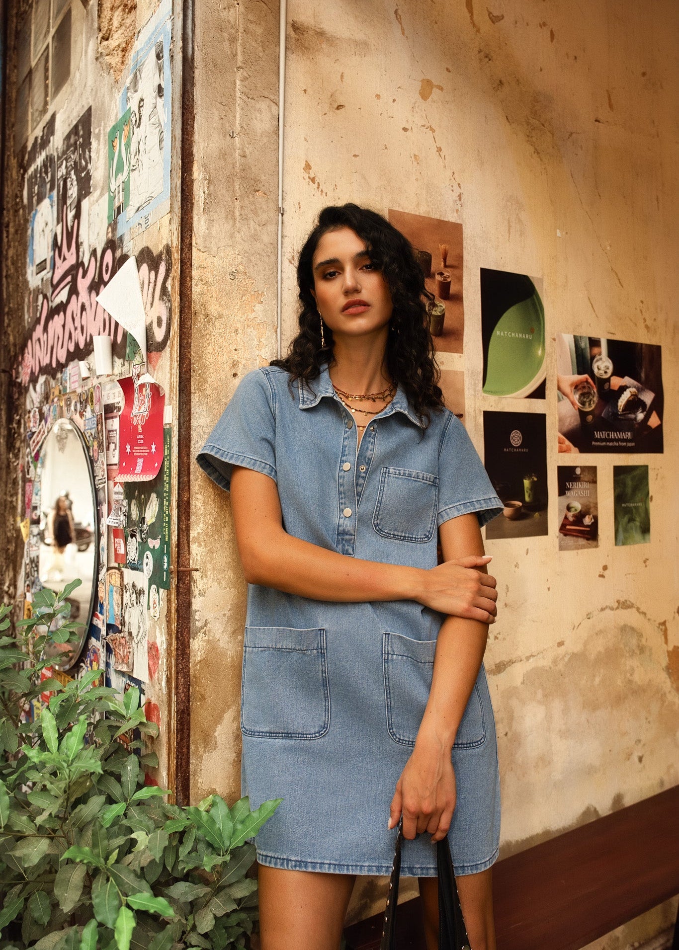 Robe Ricci - denim stone