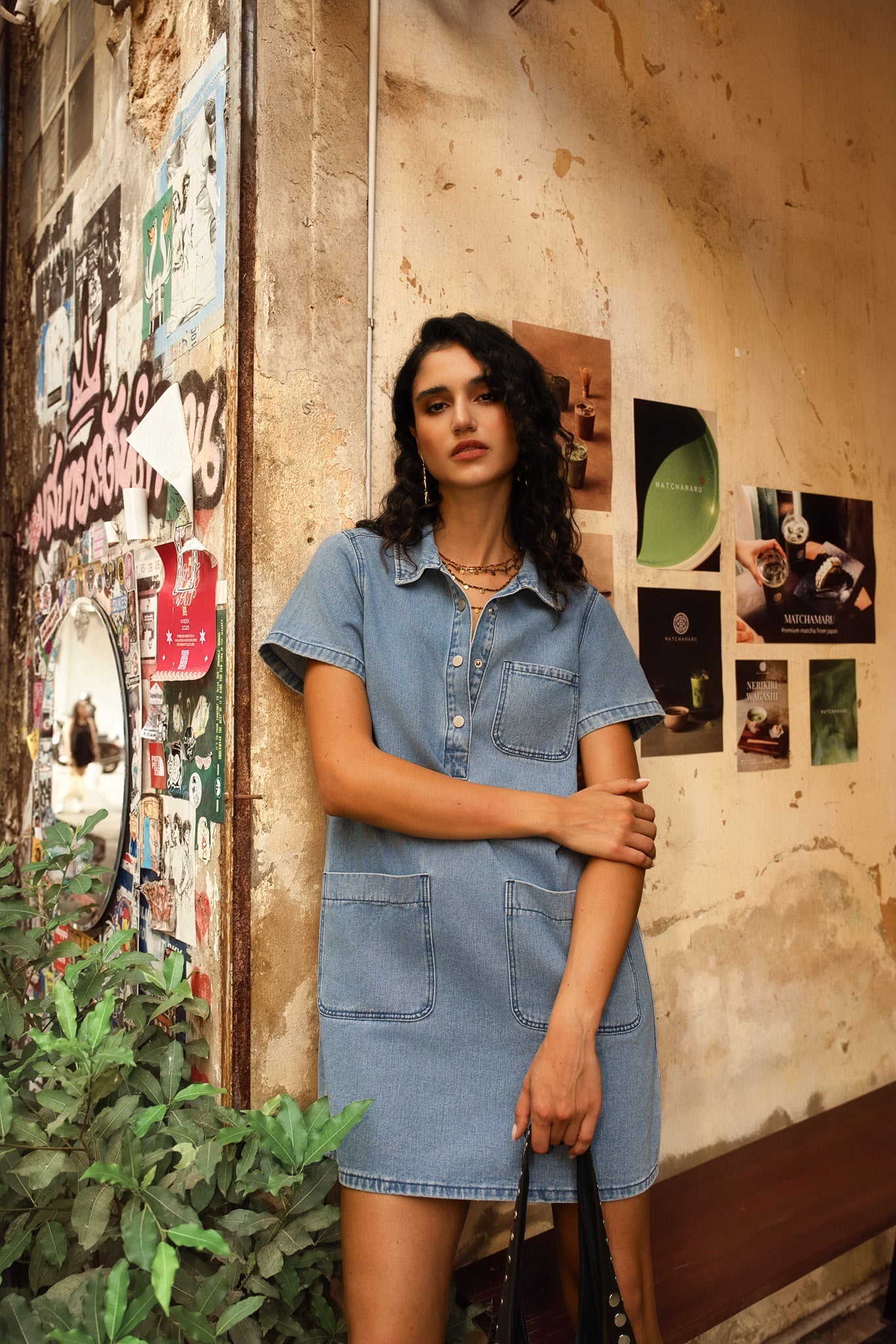 Robe Ricci - denim stone