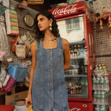Robe Romy - denim stone
