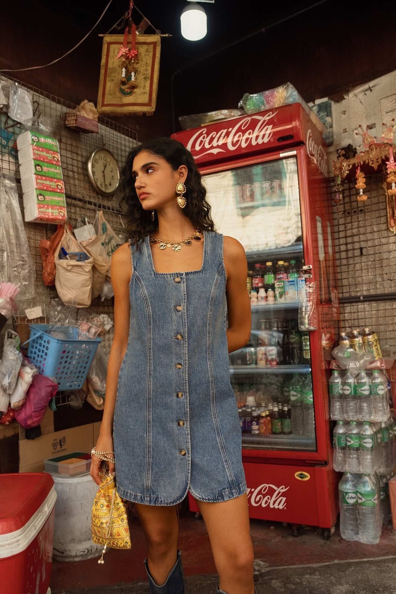 Robe Romy - denim stone