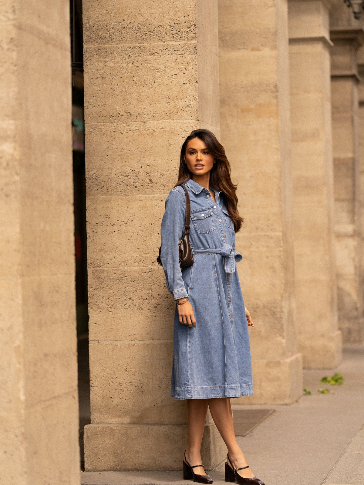 Robe Rosalie - denim stone