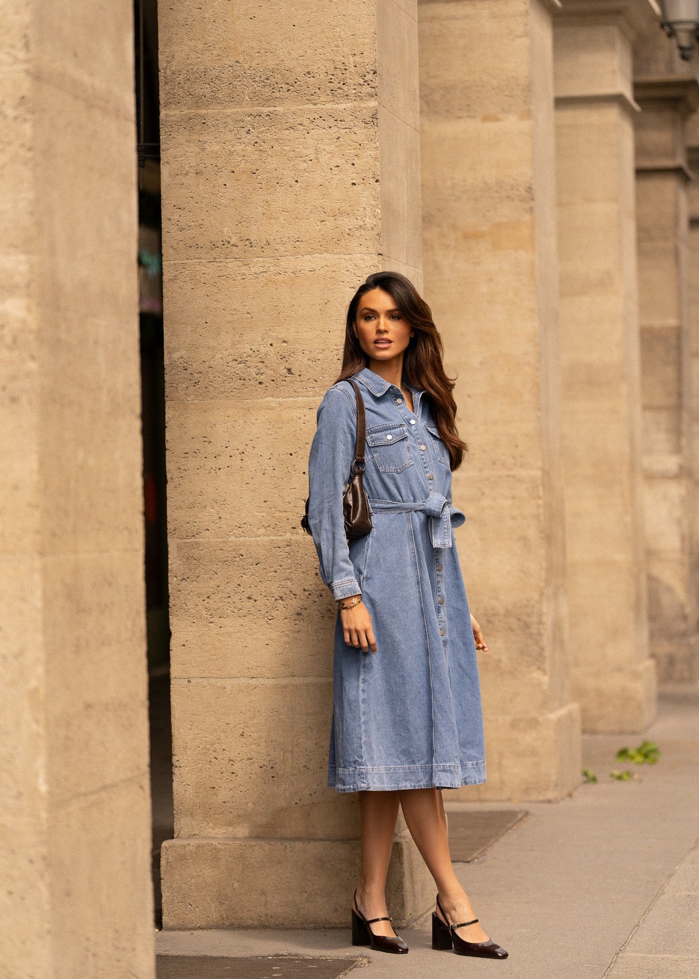 Robe Rosalie - denim stone