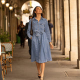 Robe Rosalie - denim stone