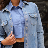 Robe Rosalie - denim stone