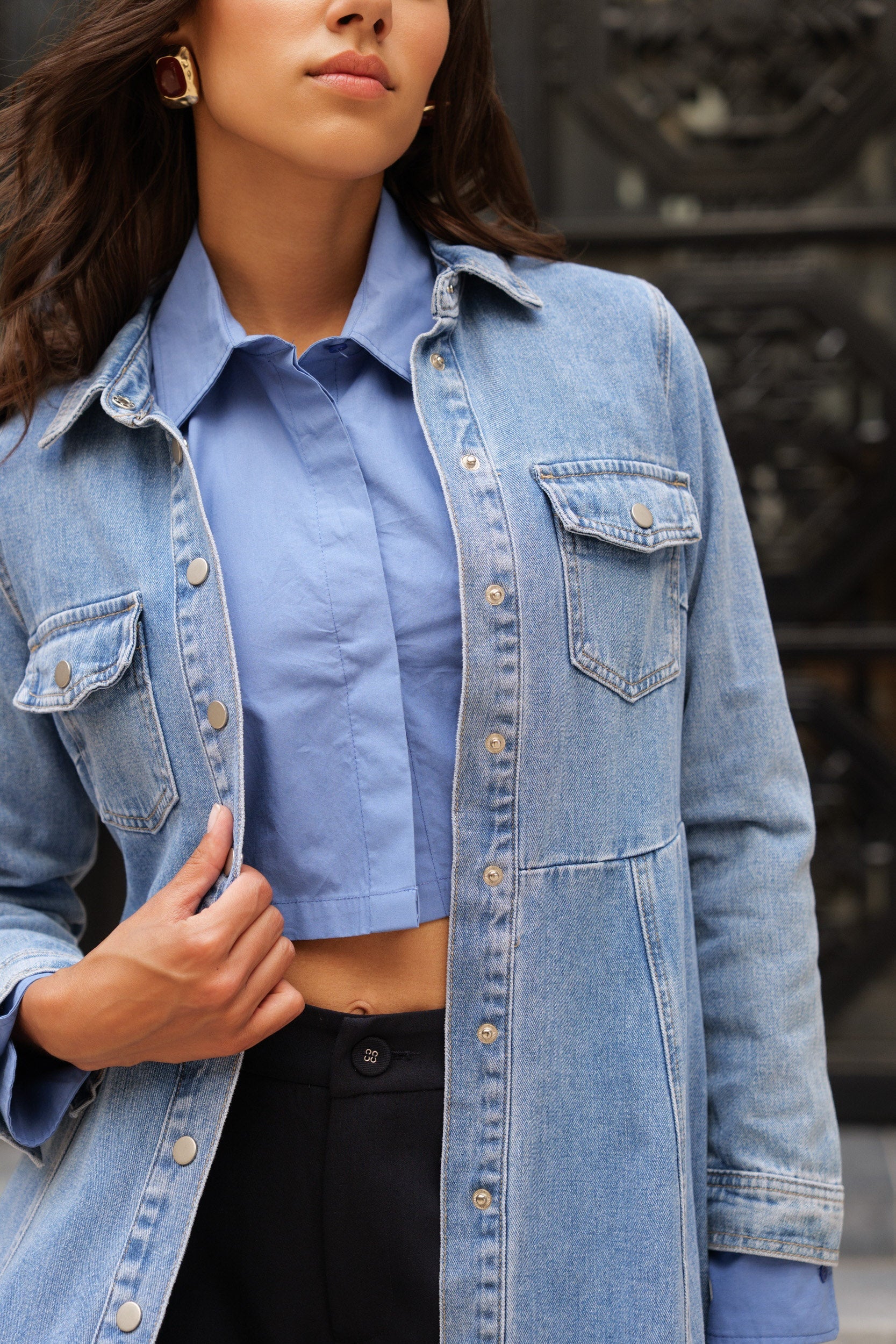 Robe Rosalie - denim stone