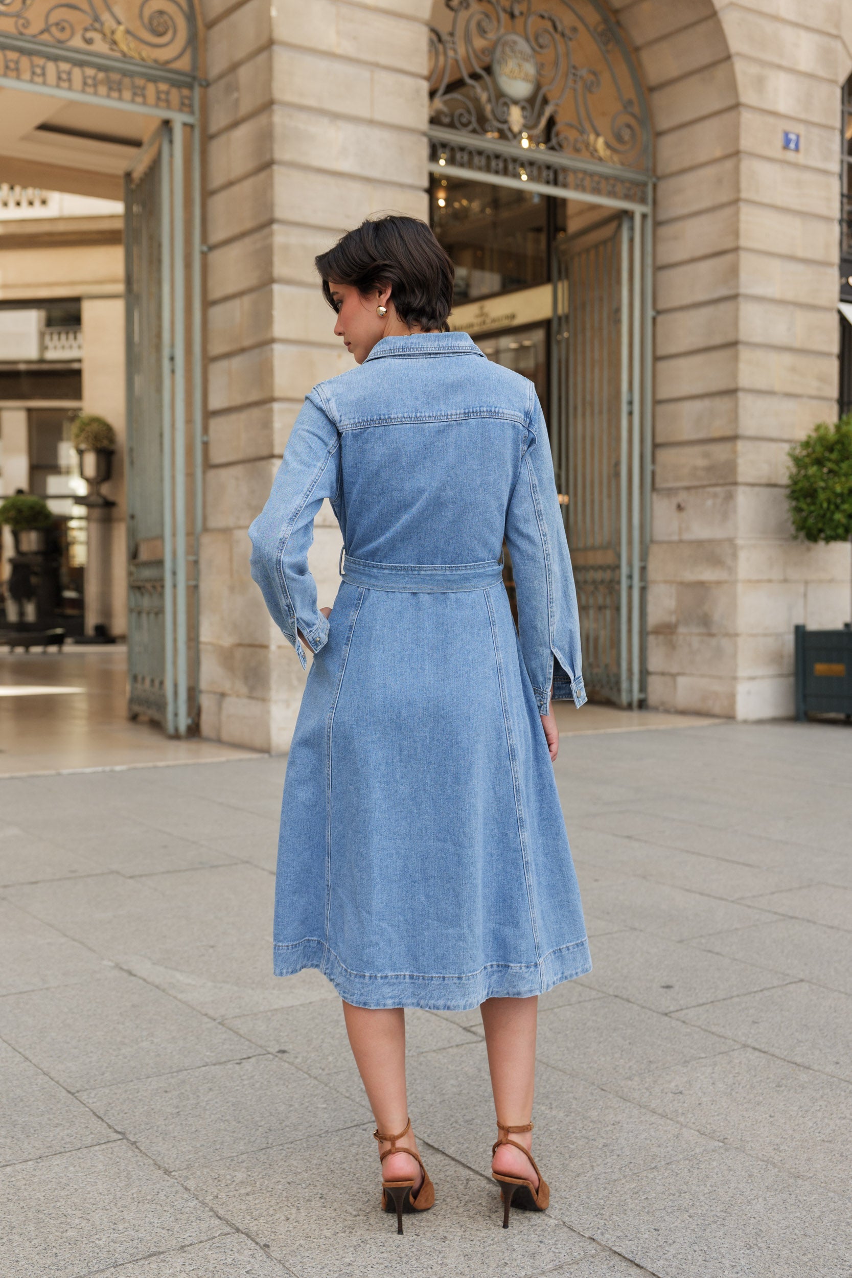 Robe Rosalie - denim stone