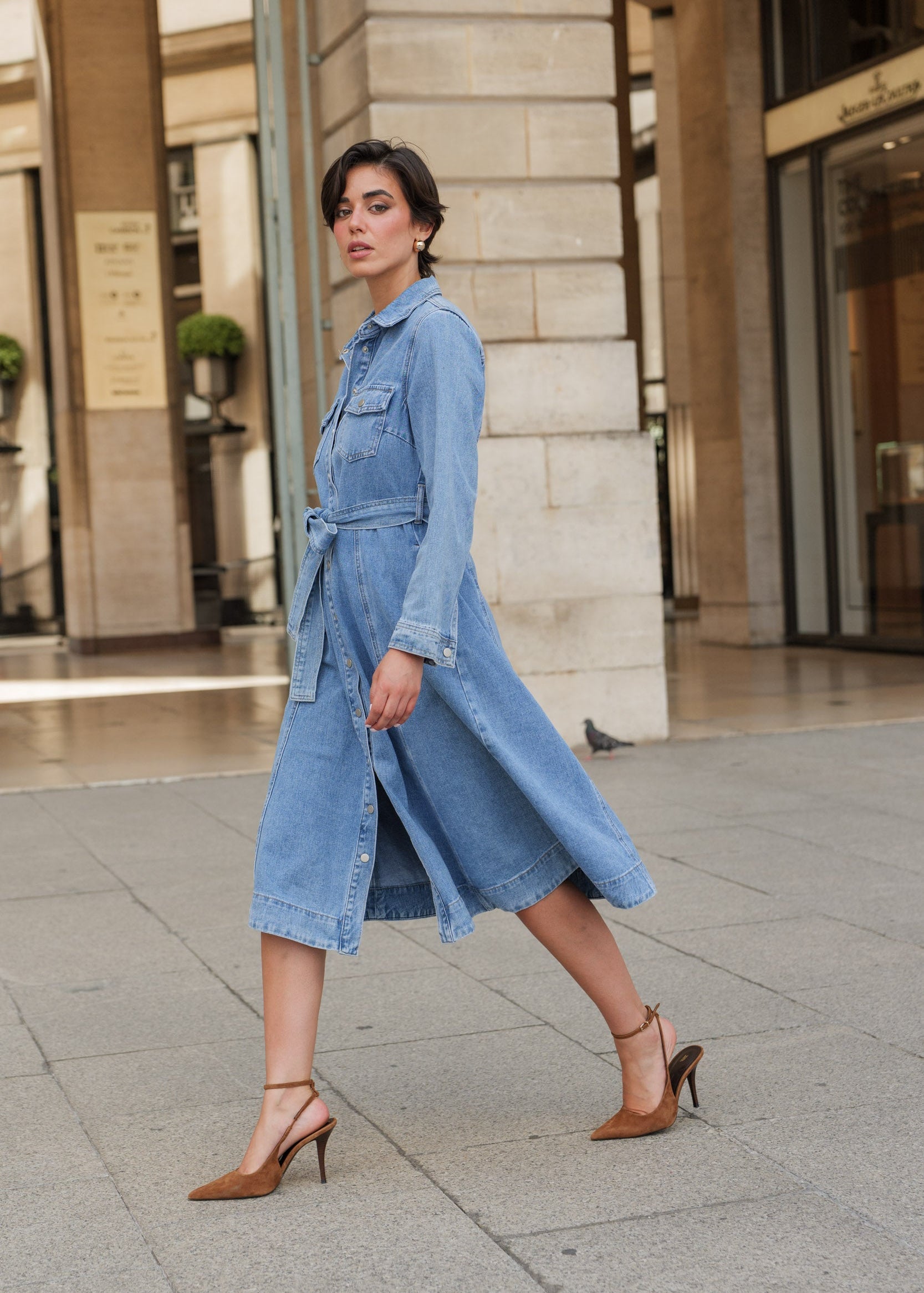 Robe Rosalie - denim stone