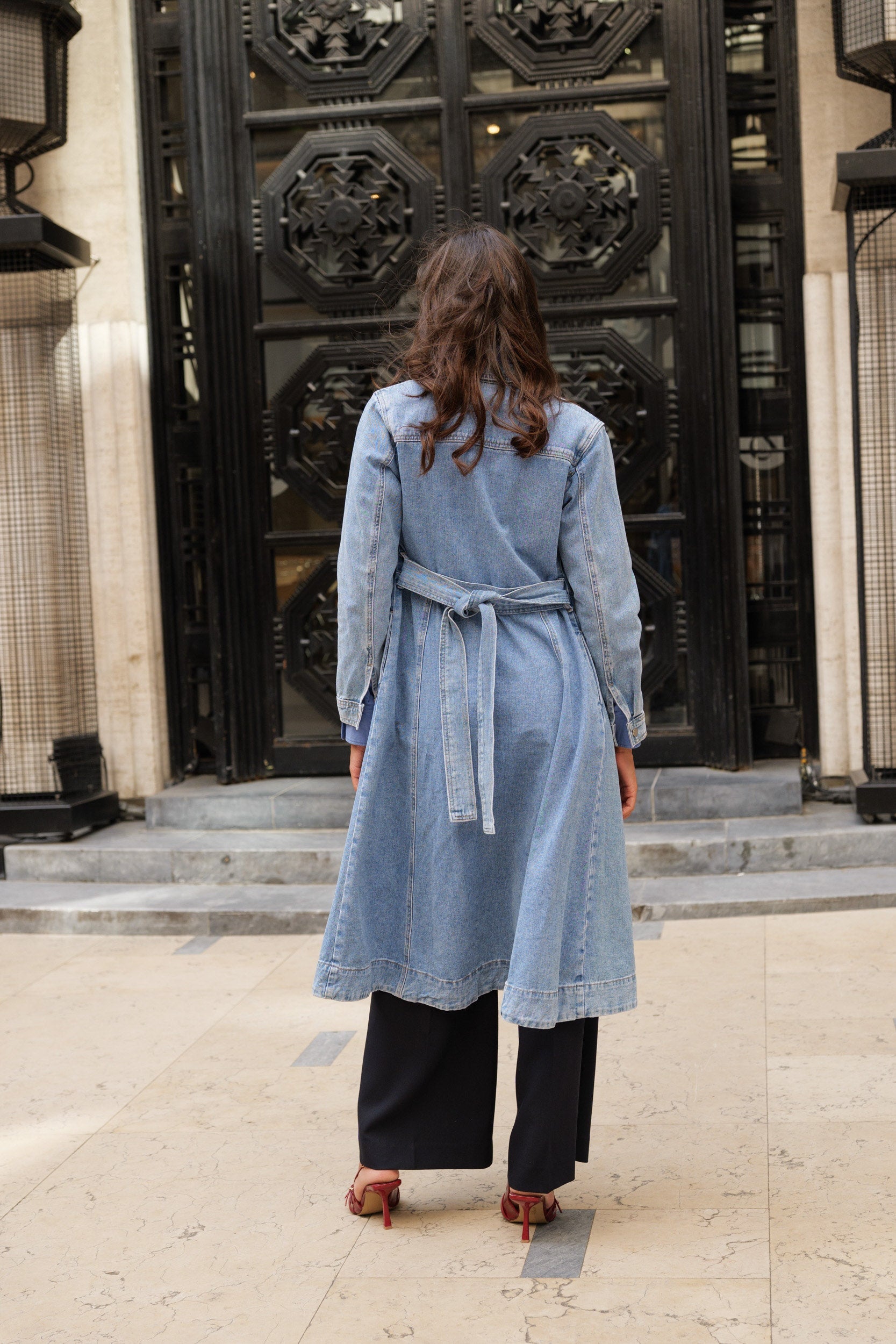 Robe Rosalie - denim stone