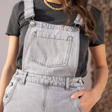 Salopette Same - denim gris clair