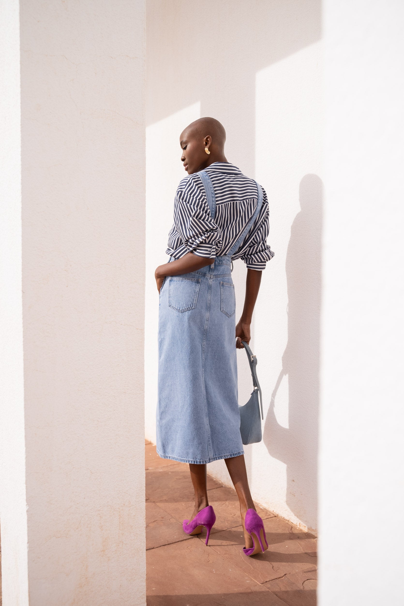 Same overalls - stone denim Oraije Paris Same overalls - stone denim Oraije Paris