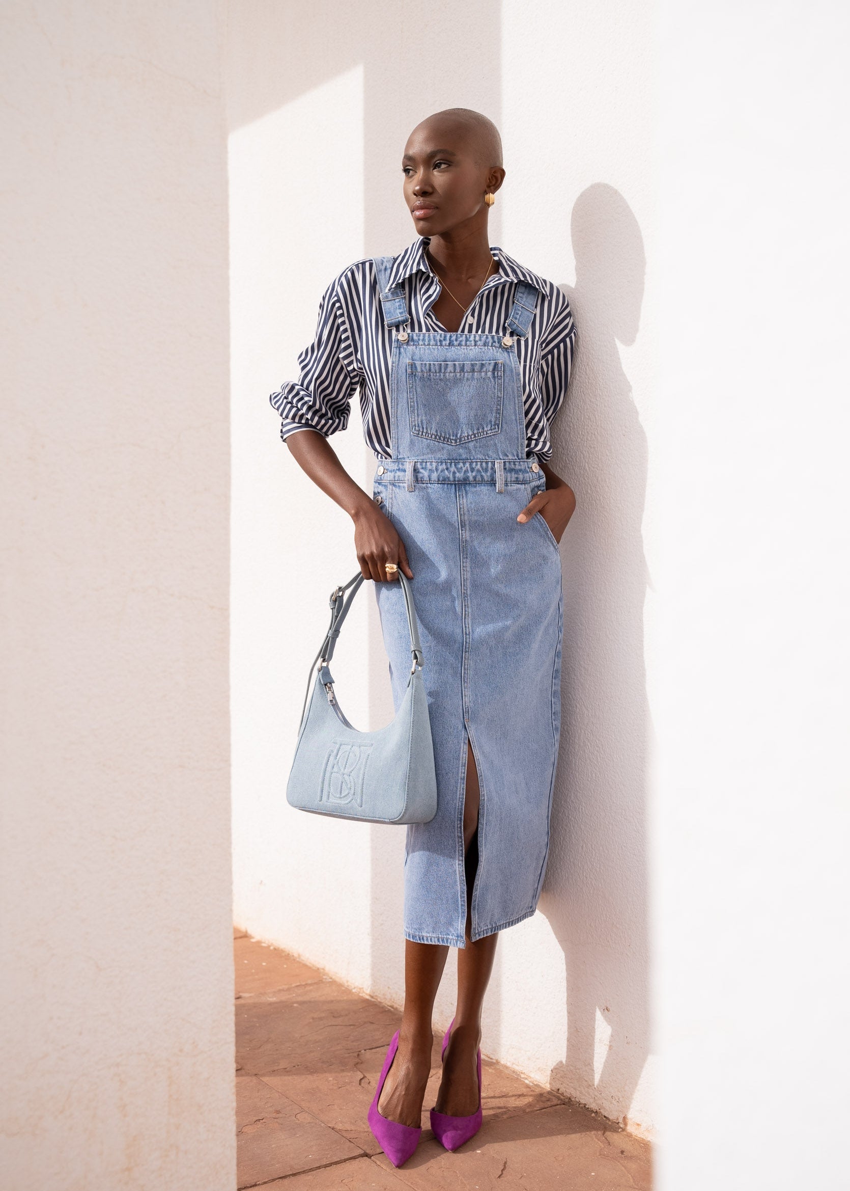 Salopette Same - denim stone