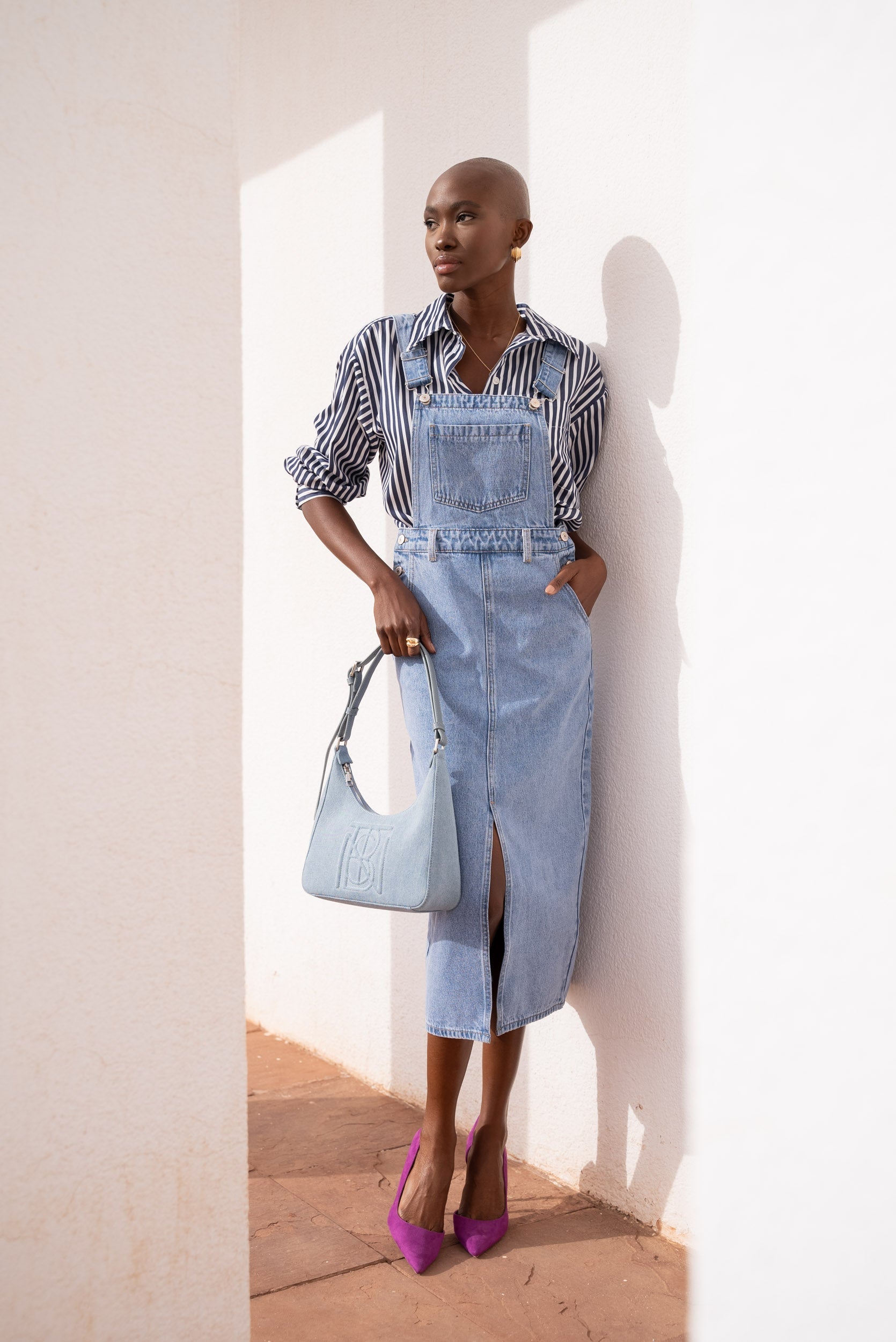Salopette Same - denim stone