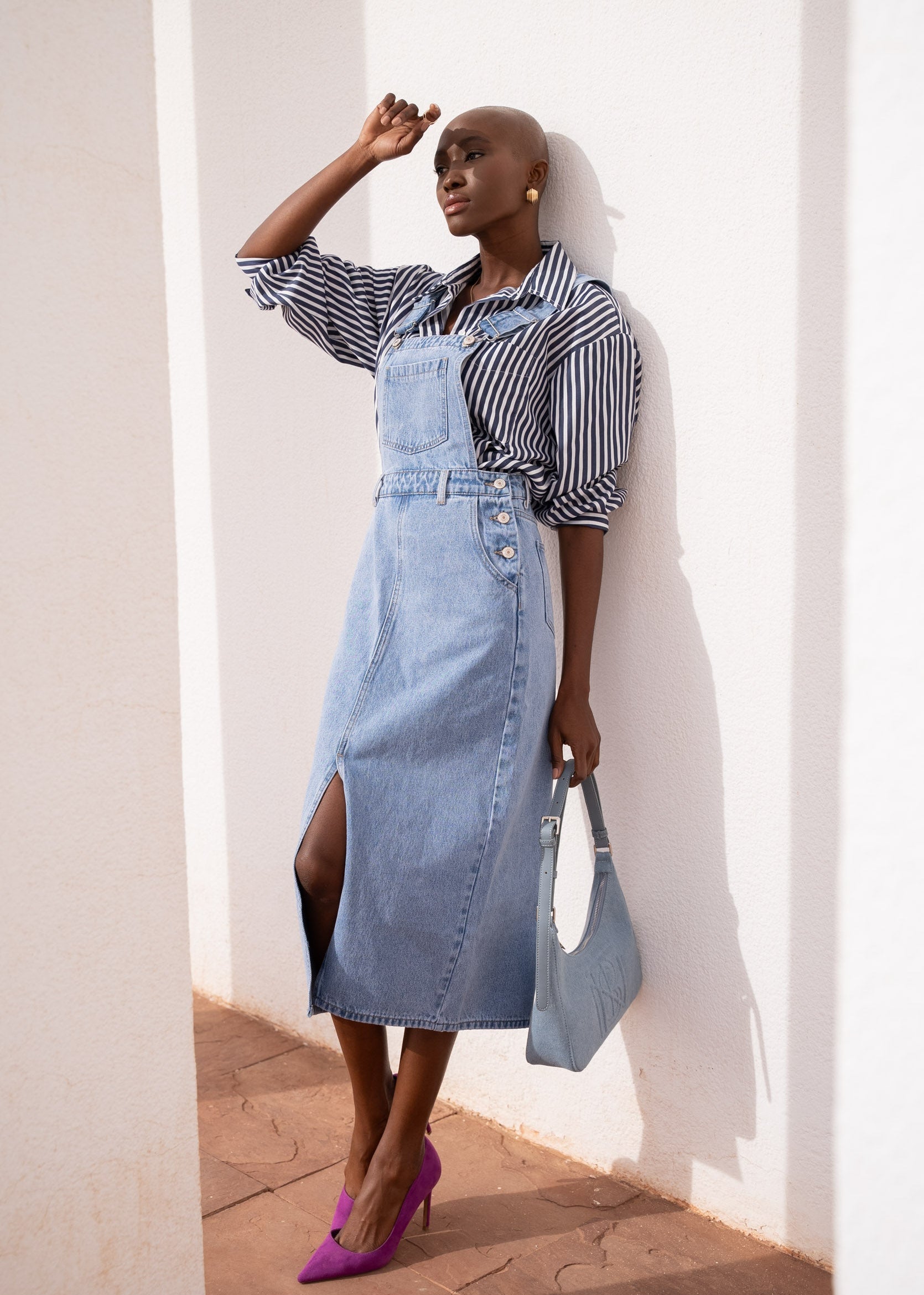 Salopette Same - denim stone