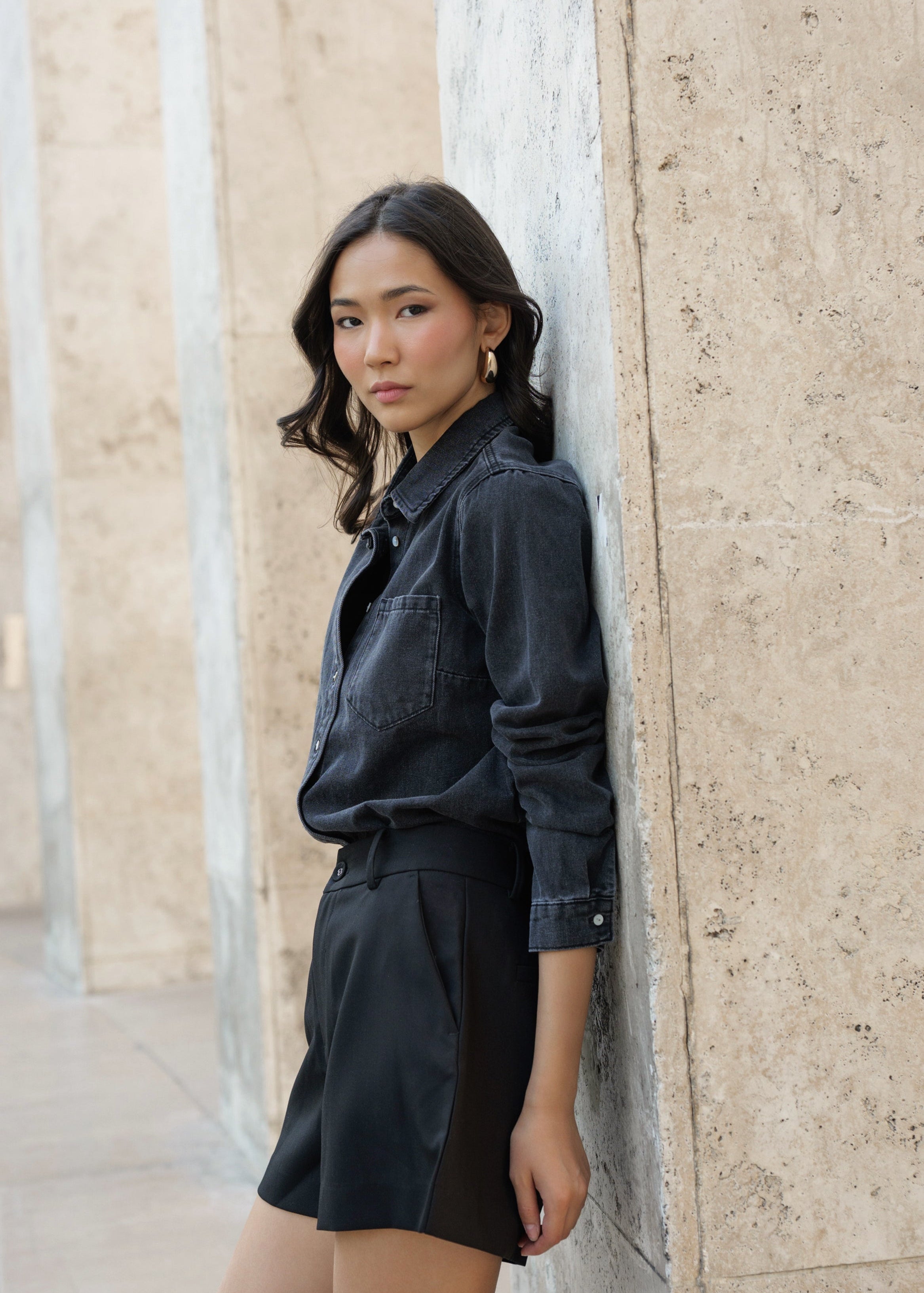 Short Brenda - noir - Oraije Paris