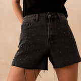 Short Sullivan - denim gris