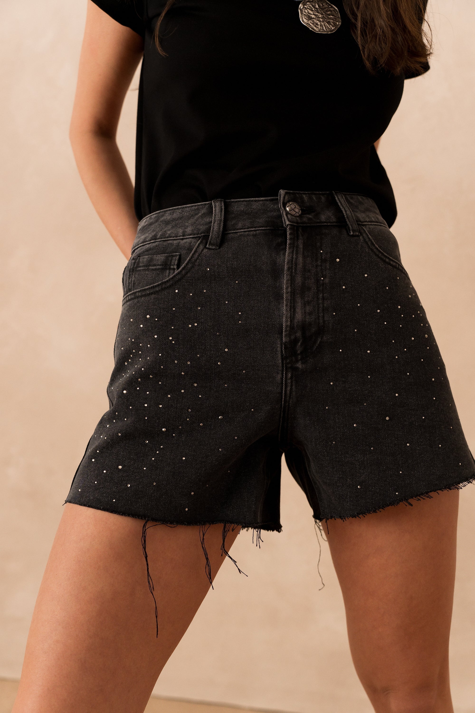 Short Sullivan - denim gris